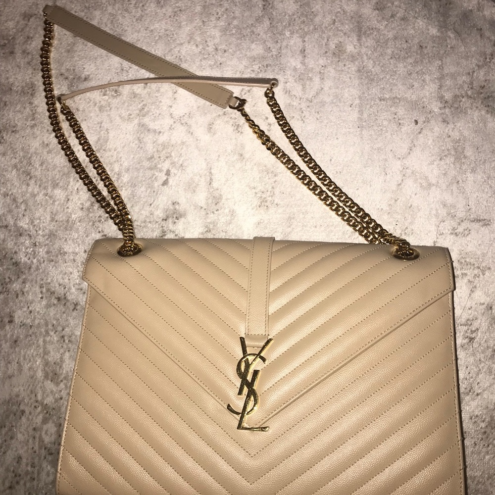 YSL Large Monogram Envelope Bag